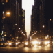 New York: rue le soir