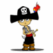 Garon pirate gentil