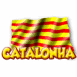 Drapeau catalan "Catalonha"