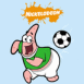 Patrick jouant au foot